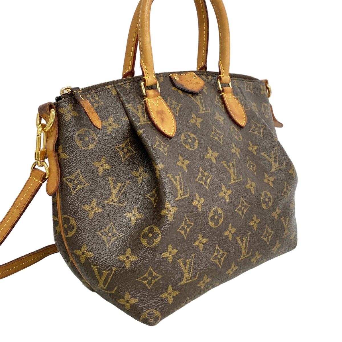 Louis Vuitton Handbag Monogram Turenne PM Brown 2-Way — view 2
