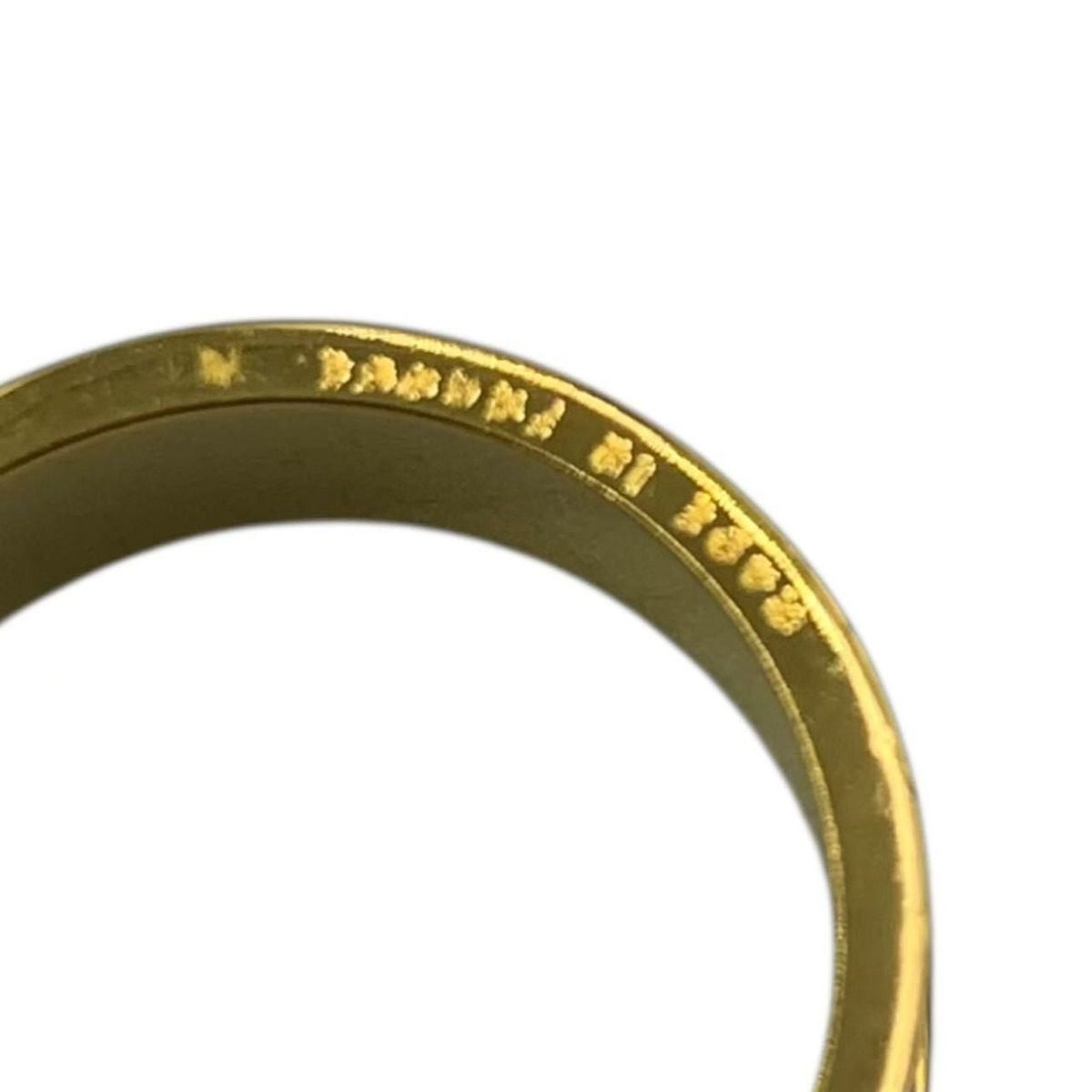Hermes Scarf Ring Belt Motif Gold — view 5