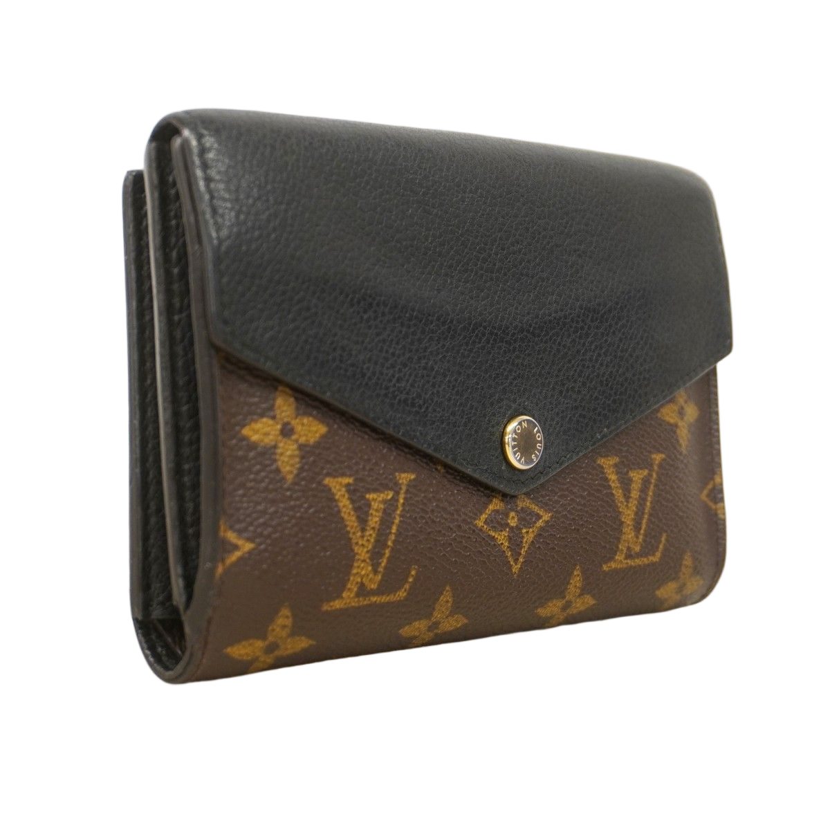 Louis Vuitton Wallet Monogram Portefeuille Pallas Compact Brown — view 2