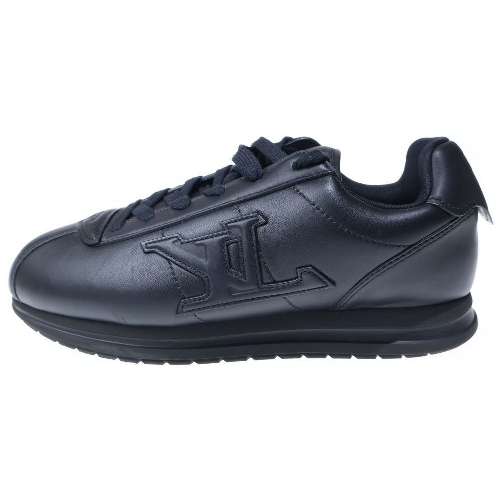 Louis Vuitton LV Buttersoft Padded Leather Low Cut Sneakers Black