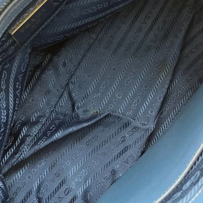Prada Handbag Saffiano Leather Saffiano Leather Galleria Blue