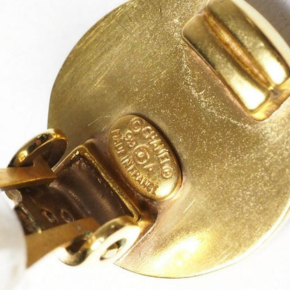 Chanel Vintage Earring 99A Coco Mark CC Logo Binaural 90s Made In France
