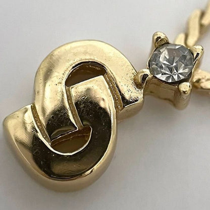 Christian Dior Necklace Ec22690 Gold Excellent Condition GP