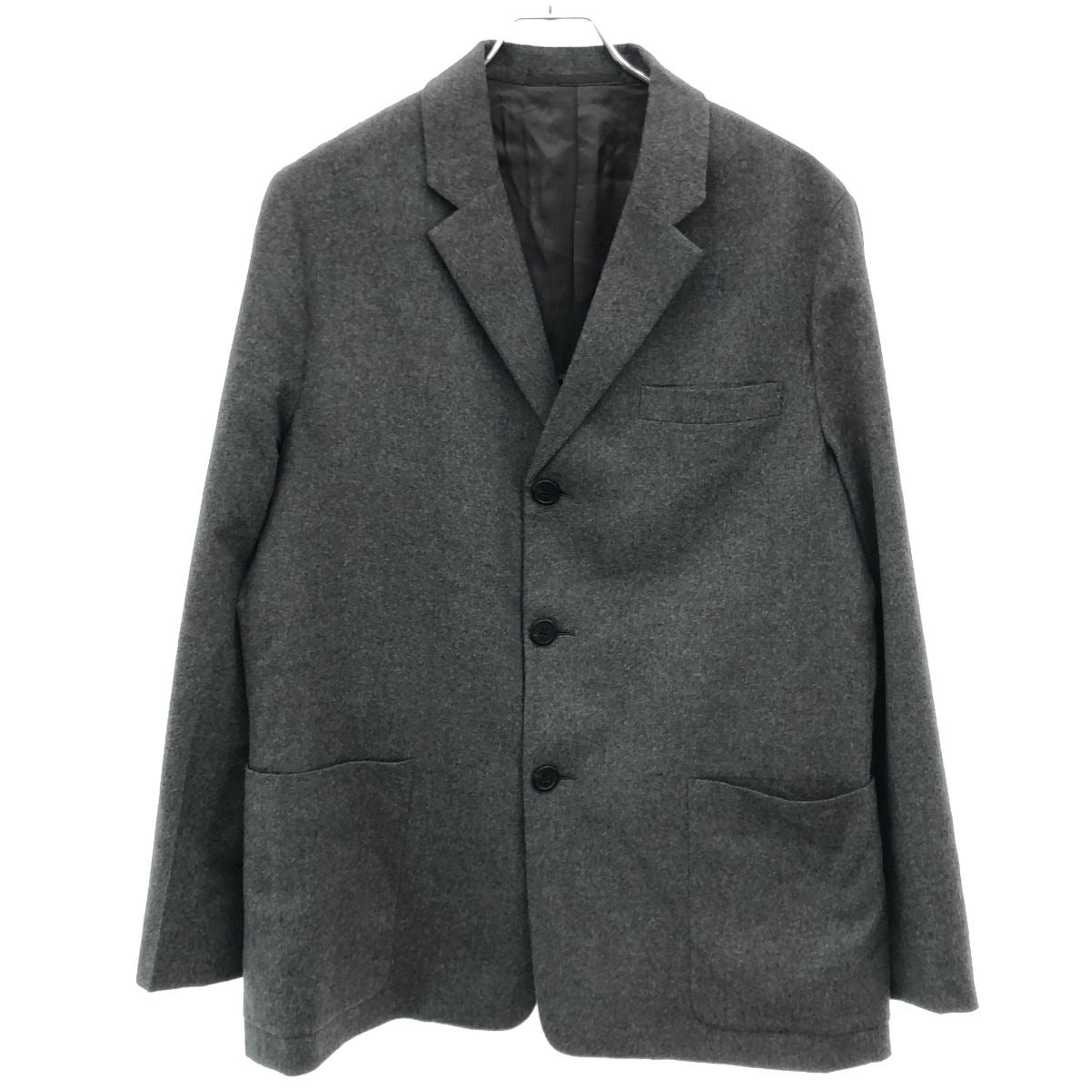 Prada Cashmere Terrace Jacket Gray