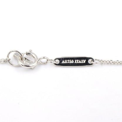 Tiffany & Co Necklace T-open Horizontal Diamond 40 18k White Gold — view 5