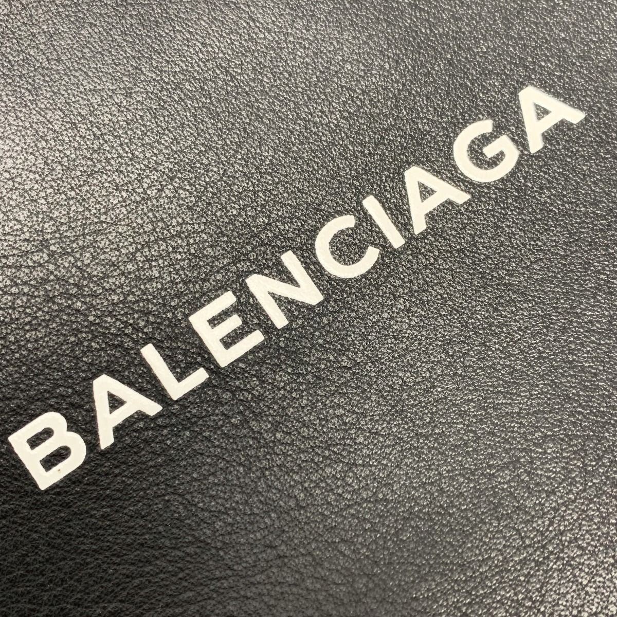Balenciaga Leather Black Pouch