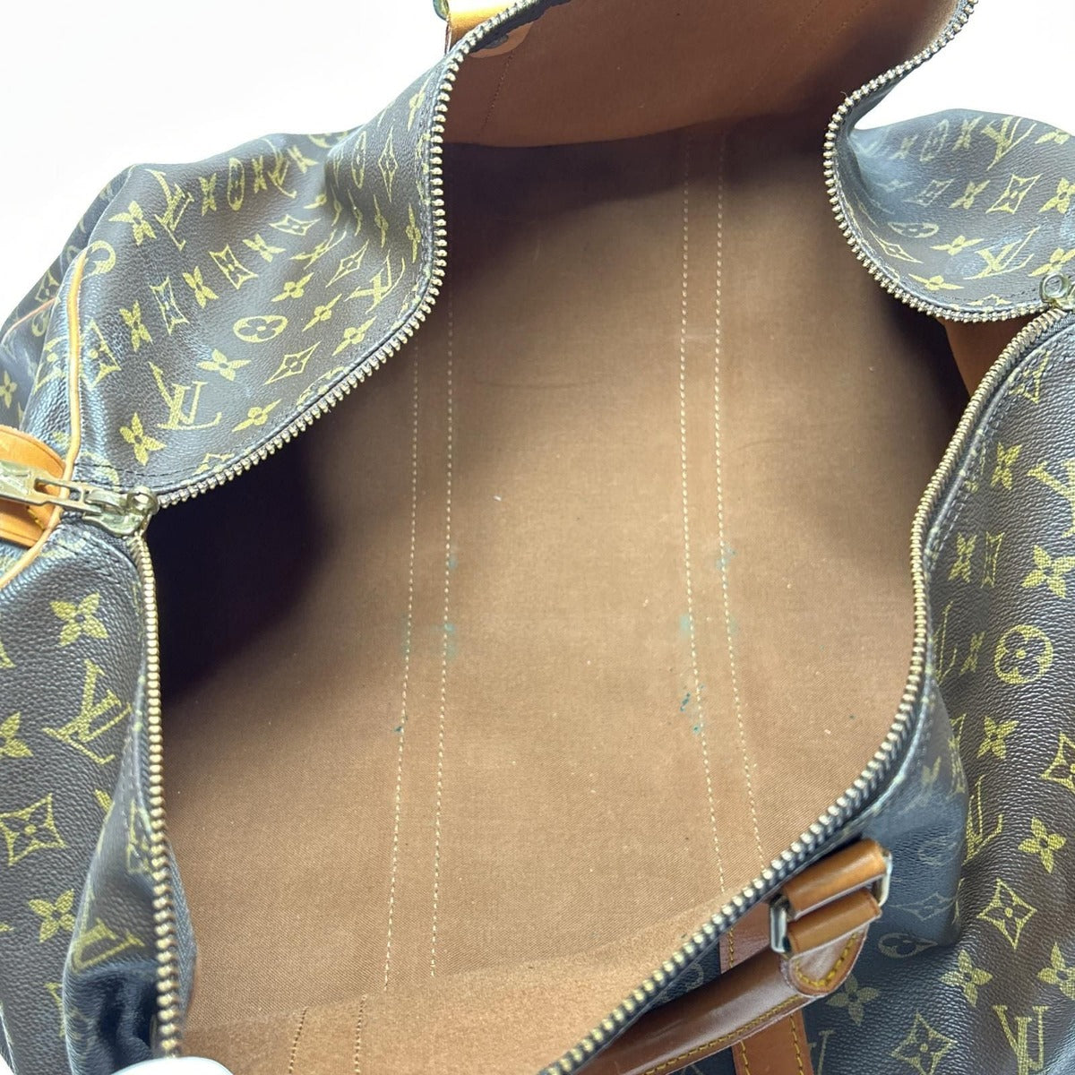 Louis Vuitton Monogram Keepall 55 Boston Bag — view 5