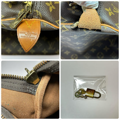 Louis Vuitton Monogram Keepall 55 Boston Bag — view 9
