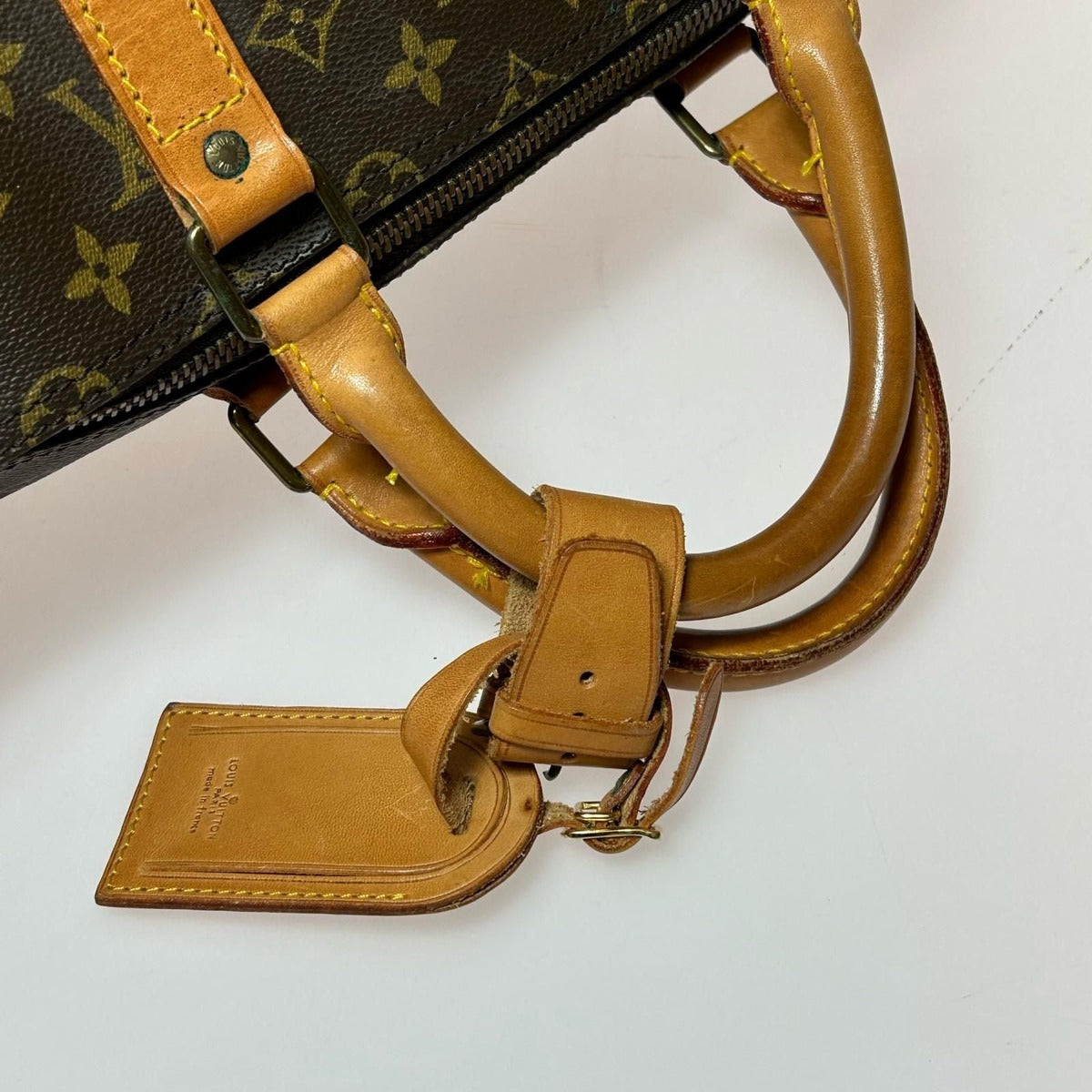 Louis Vuitton Monogram Keepall 55 Boston Bag — view 10