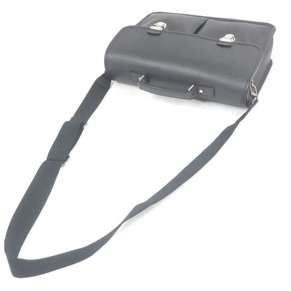 Louis Vuitton M32622 Taiga Anton LV Logo Embossed Briefcase Shoulder Bag