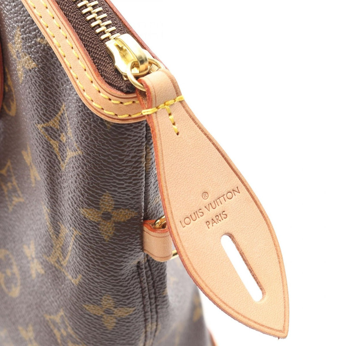 Louis Vuitton Handbag Lockit Canvas Leather — view 6