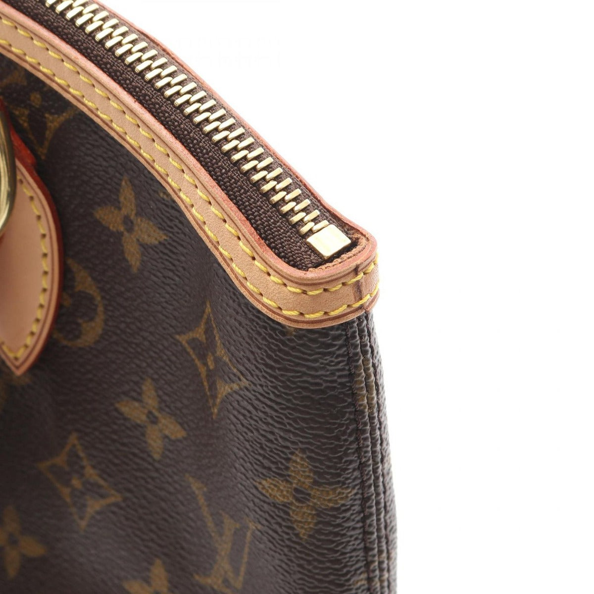 Louis Vuitton Handbag Lockit Canvas Leather — view 10