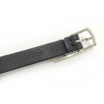 Louis Vuitton Neogram Bracelet Leather Metal Black M6257 — view 8