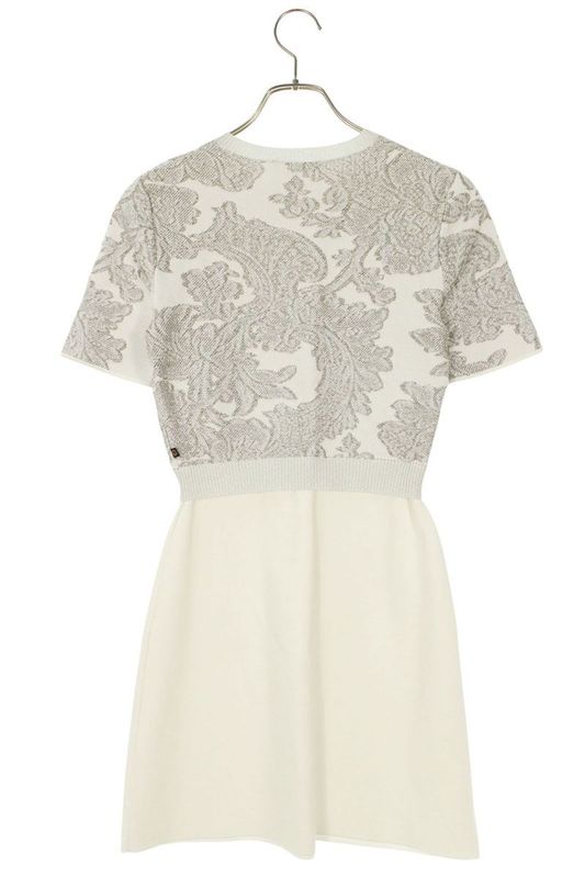 Louis Vuitton Fekd73hfy Allover Knit Dress Women's XS