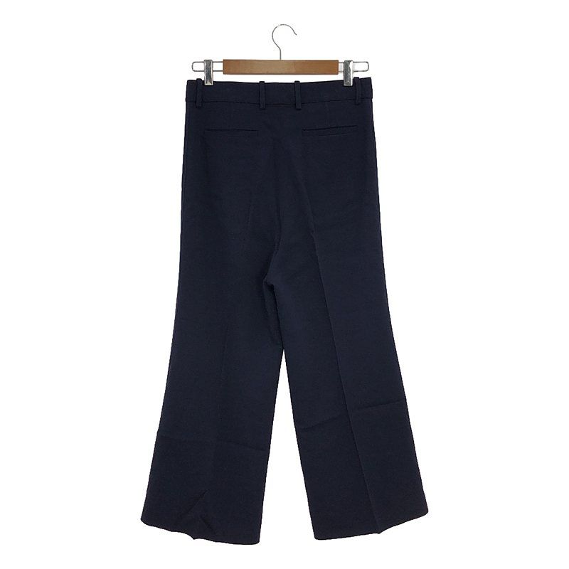 Gucci | 2018 | Webline Rayon Trouser Pants | 42 | Navy Red | Women's