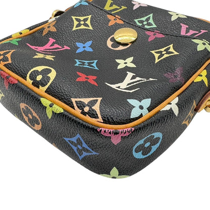 Louis Vuitton Multicolor Monogram Lift M40056 Shoulder Bag LV Noir Black