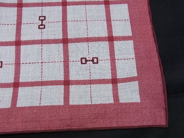 Gucci Horsebit 100% Cotton Scarf Handkerchief Women White And Pink Ar5806