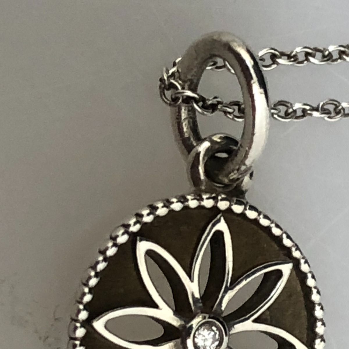 Tiffany & Co Tiffany Necklace Daisy Flower Silver925 46cm (18.11in)