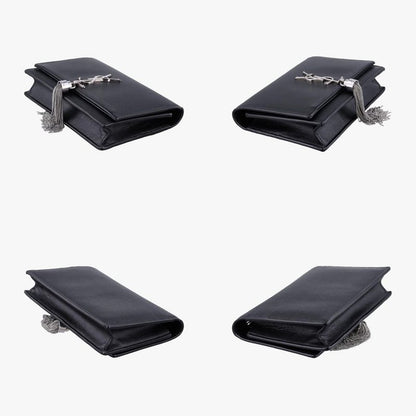 Yves Saint Laurentyves Saint Laurent Kate Black Caviar Skin 452159 Hpp4521590119