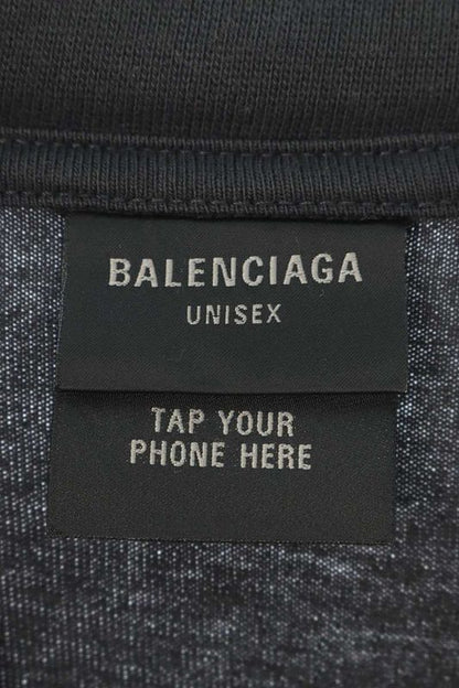 Balenciaga 787349 Trve8 Front Logo T-shirt Men 3