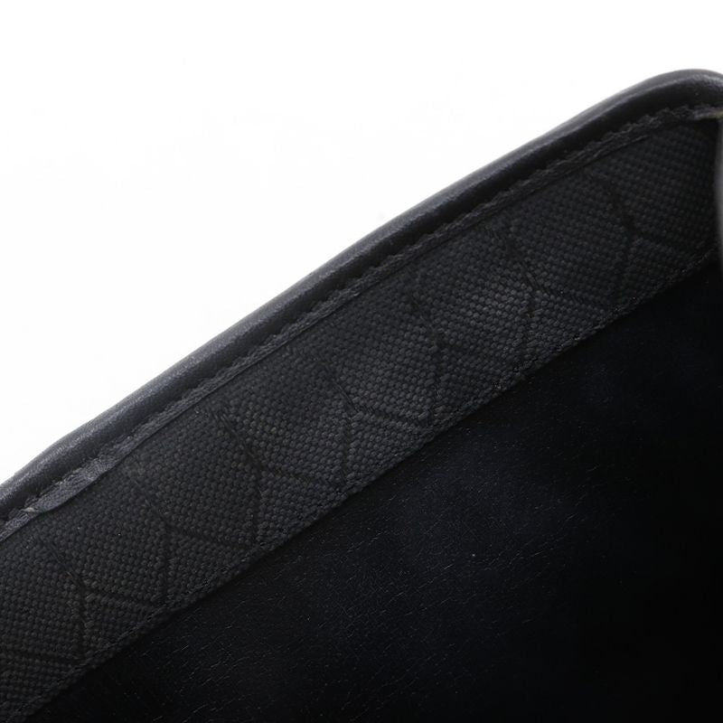 [dior] Christian Dior Chain Shoulder Honeycomb Pattern Vintage Nylon Canvas