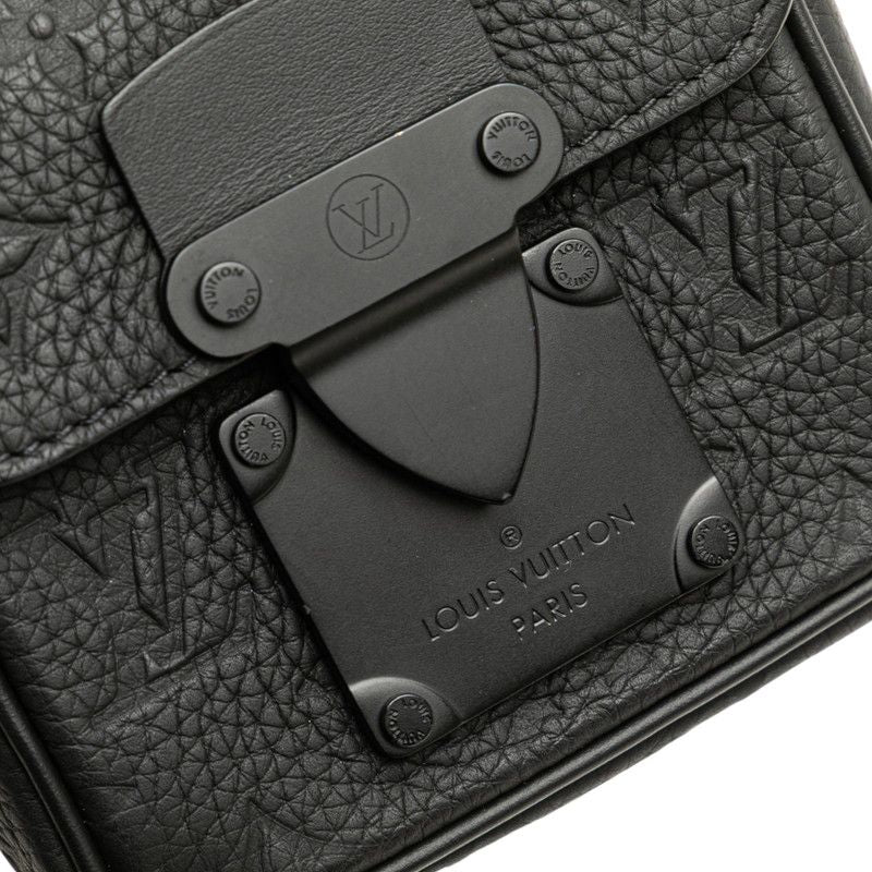 Louis Vuitton Taurillon Monogram Pico S Lock Mini Handbag Shoulder Bag 2WAY