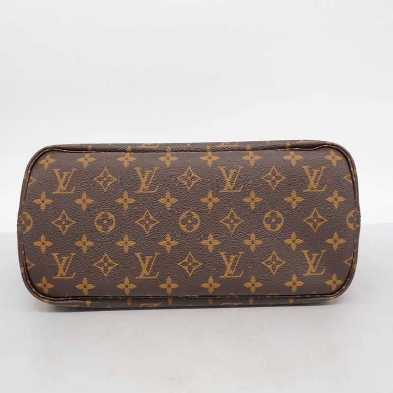 Louis Vuitton Tote Bag Monogram Neverfull MM M41178 Brown Pivoine Women's
