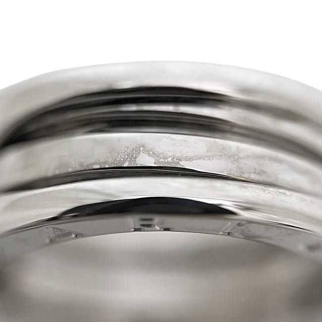 Bulgari Ring Bzero1 White Gold WG Bzero1 Ring