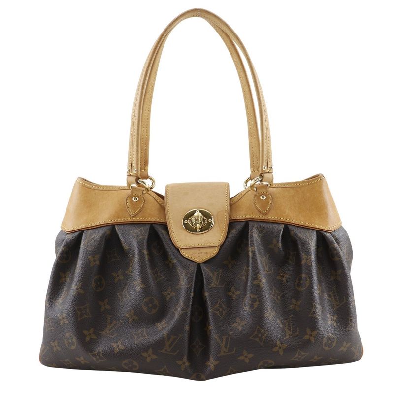Louis Vuitton Boesi MM M45714 Monogram Canvas Brown Mi0099 Ladies Tote Bag