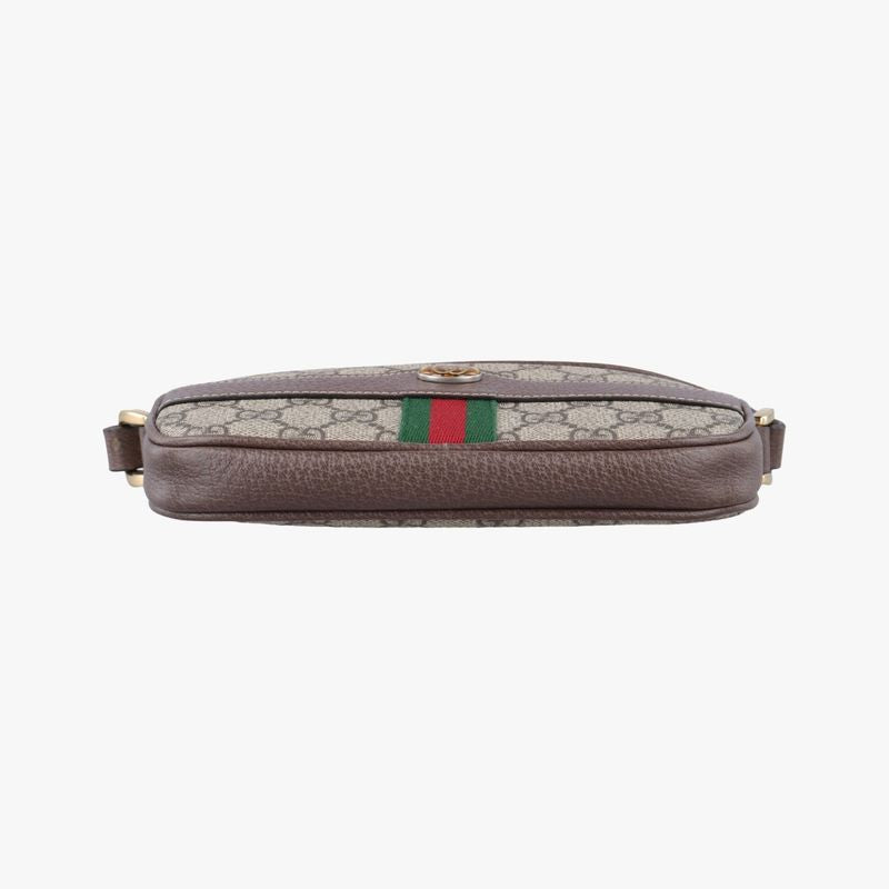 Gucci Ophidia Brown X Green X Red PVC Coated Canvas X Leather 598664
