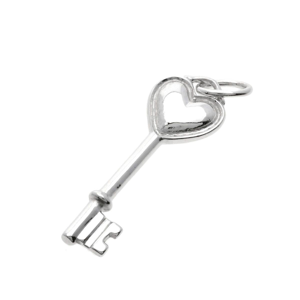 Tiffany & Co. Heart Key Pendant Top