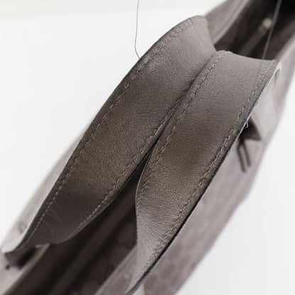 Gucci Tote GG Imprime 211137 PVC Coated Canvas Silver Ladies Tote Bag