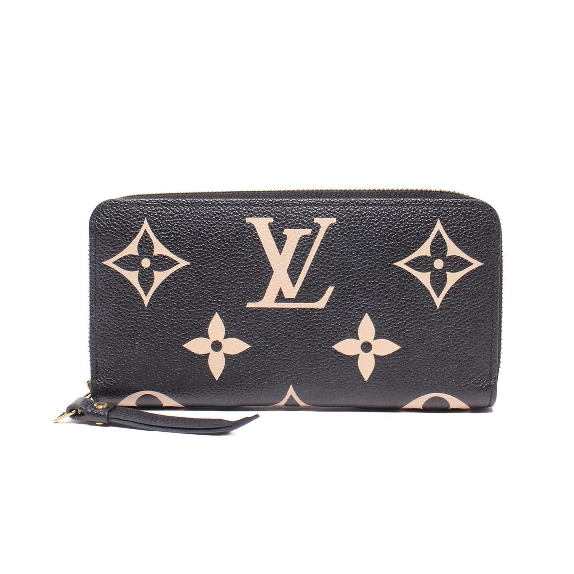Louis Vuitton Zip Around Wallet Zippy Monogram Black And Others