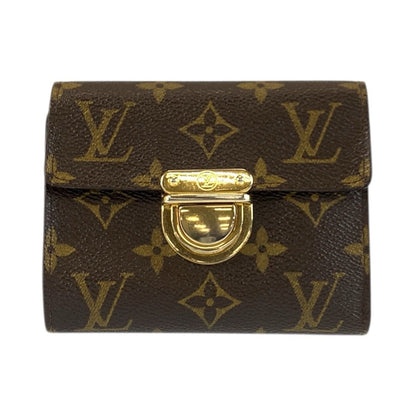 Louis Vuitton Monogram Portefeuille Koala Brown Fold Wallet Compact