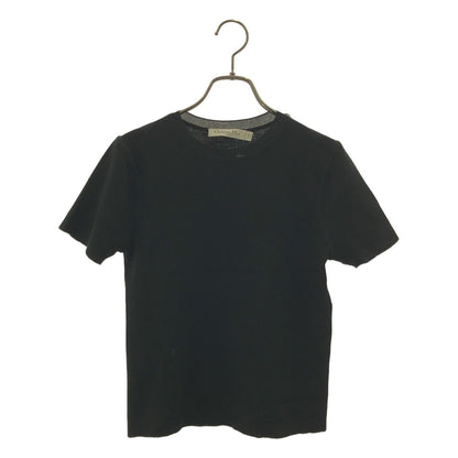 Dior Bee Cashmere Crew Neck Short Sleeve Knit Top 36 Black