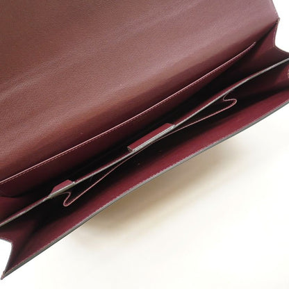 Louis Vuitton Briefcase Taiga Serviette Moskova M30036 Acajou Men's