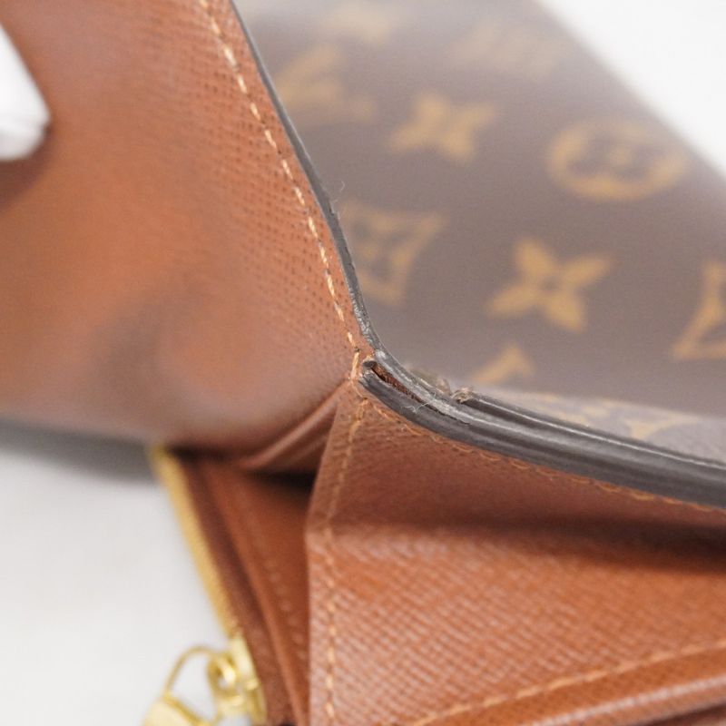 Louis Vuitton Long Wallet Monogram Portefeuille Sarah M60531 Brown Ladies