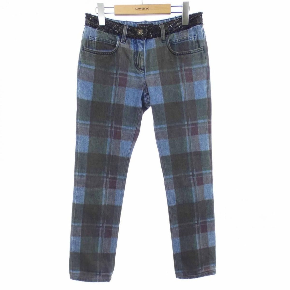 Chanel Jeans Green
