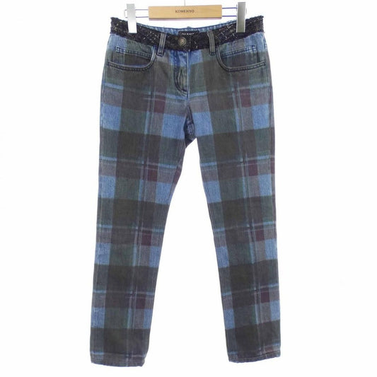 Chanel Jeans Green