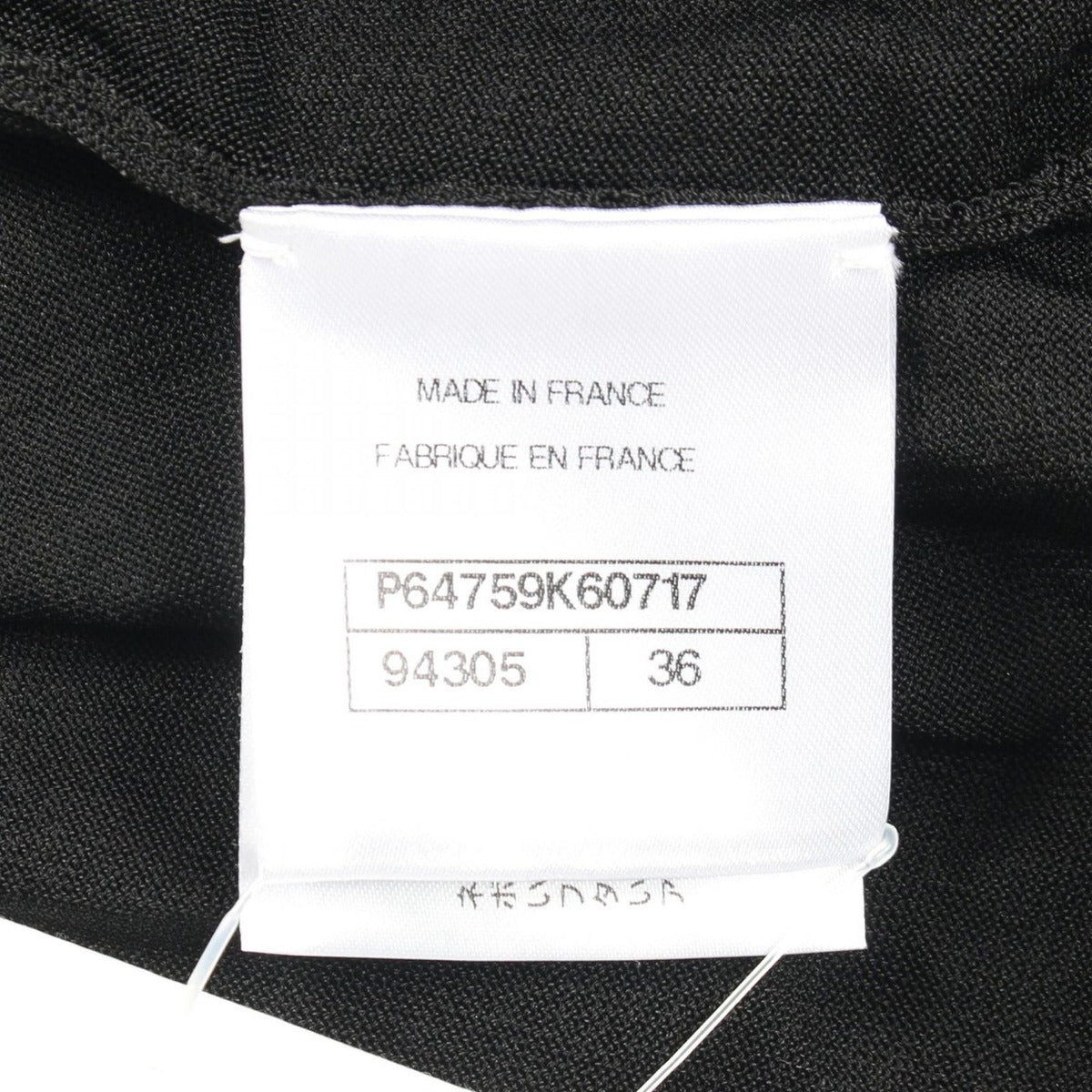 Chanel Knit CC Logo Button Rayon — view 5