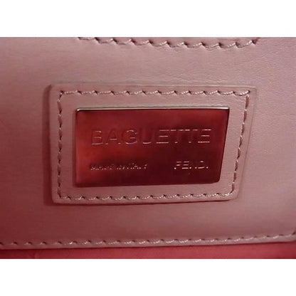 Fendi Handbag Mamma Baguette Monster Series Br600 V04 Pink Multicolor Leather — view 2