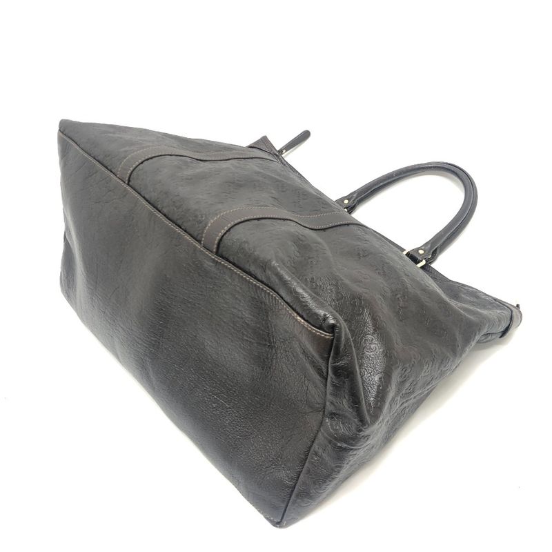 Gucci Tote Bag Guccissima 201482 Leather Brown