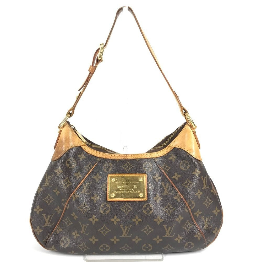 Louis Vuitton Shoulder Bag Thames PM Monogram Canvas Brown