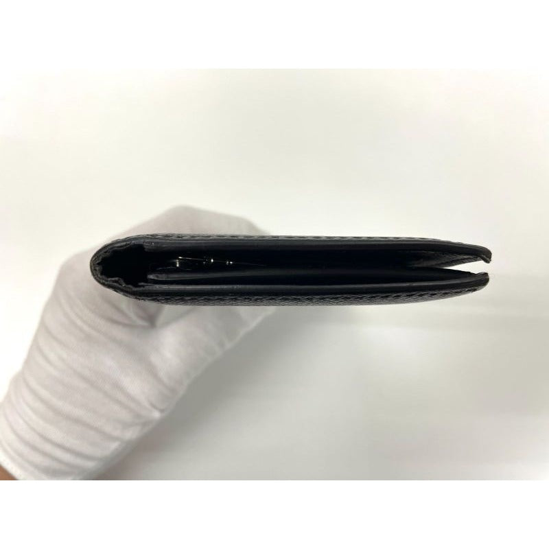 Louis Vuitton Taiga Portefeuille Alexandre NM Long Wallet Noir Black — view 3