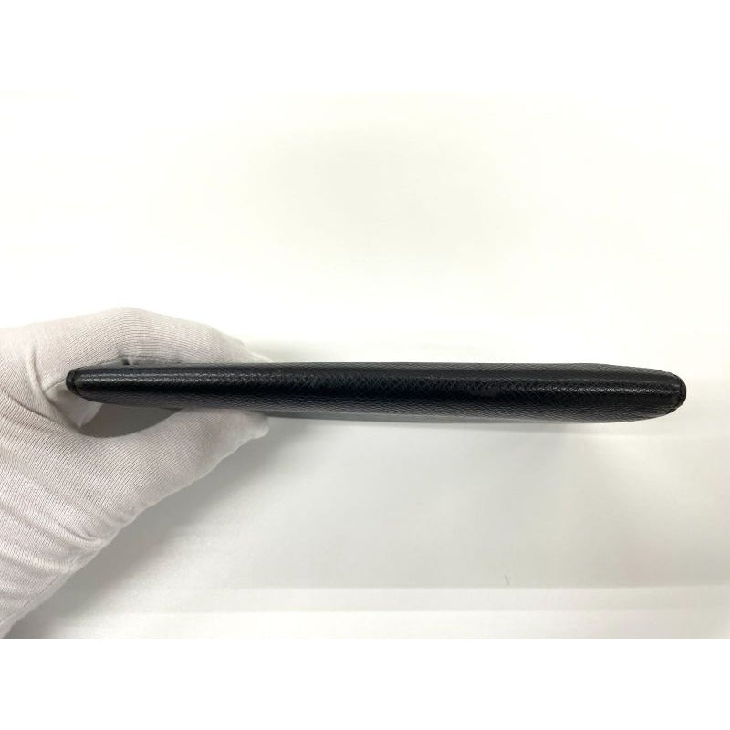 Louis Vuitton Taiga Portefeuille Alexandre NM Long Wallet Noir Black — view 6