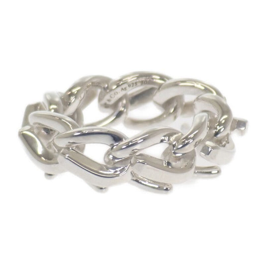 Tiffany & Co Forge Link Ring Star Men Silver