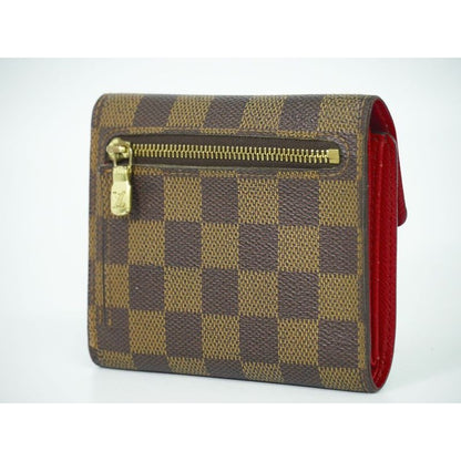 Louis Vuitton Portefeuille Koala Damier Ebene Fold Wallet Brown — view 2