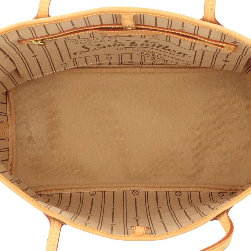 Louis Vuitton Neverfull MM Monogram Tote Bag Monogram Canvas M40156 Brown Women