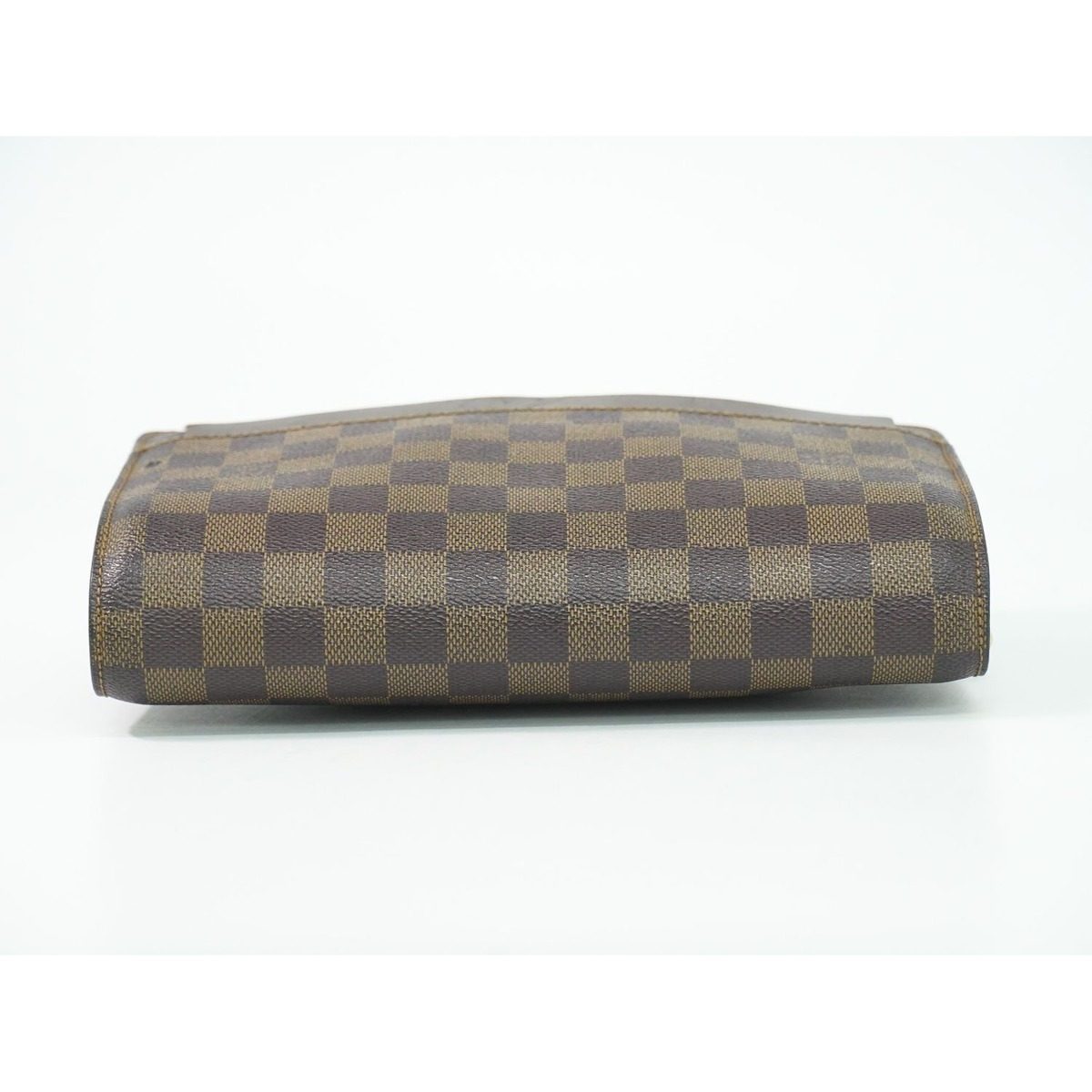 Louis Vuitton LV Saint Damier Ebene Clutch Brown — view 3