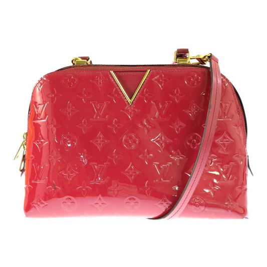 Louis Vuitton Monogram Vernis Melrose Handbag Cerise